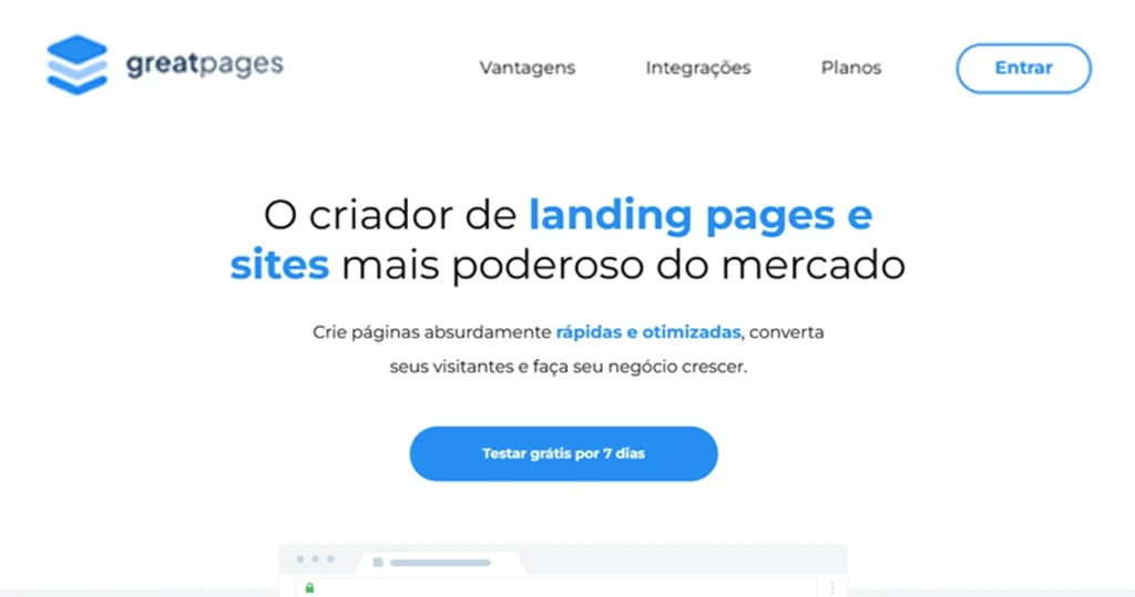 Guia completo sobre a plataforma GreatPages destacando recursos e benefícios para criação de páginas profissionais.